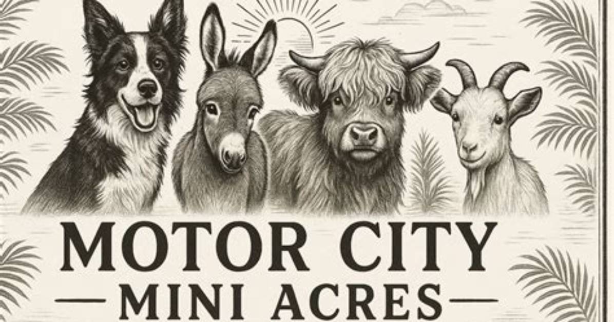 Inside Motor City Mini Acres The