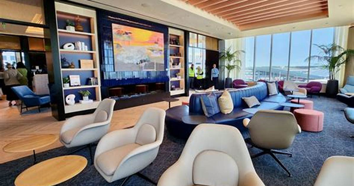 Inside the Chase Sapphire Lounge Boston Photo Tour Menus And