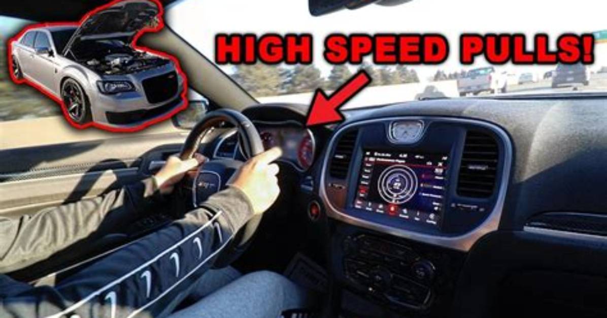 Inside the Hellcat Swapped Chrysler 300 High End Cockpit Meets Srt