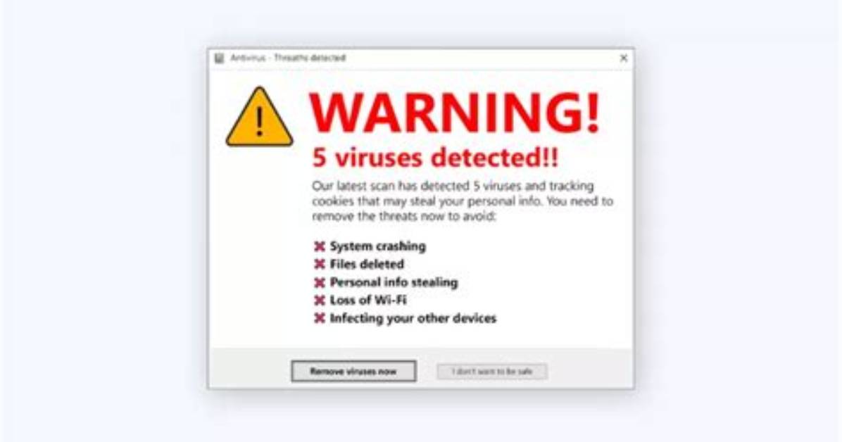 Inside the Moo Virus Scam Visual Evidence of Fake Popups And