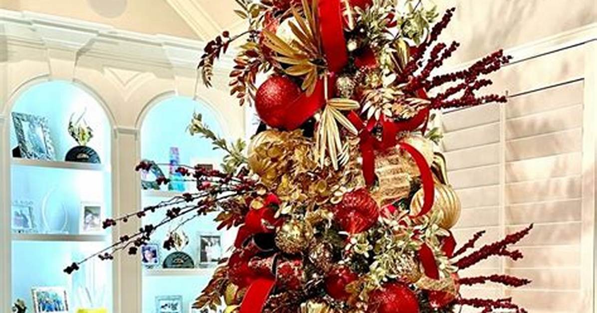 Inside the Opulent Gold and Red Tree Aesthetic Visual Breakdowns and High