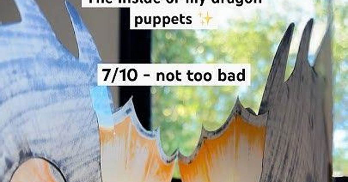 Inside the Viral Dragon Puppet Craze How Folded Paper Became A
