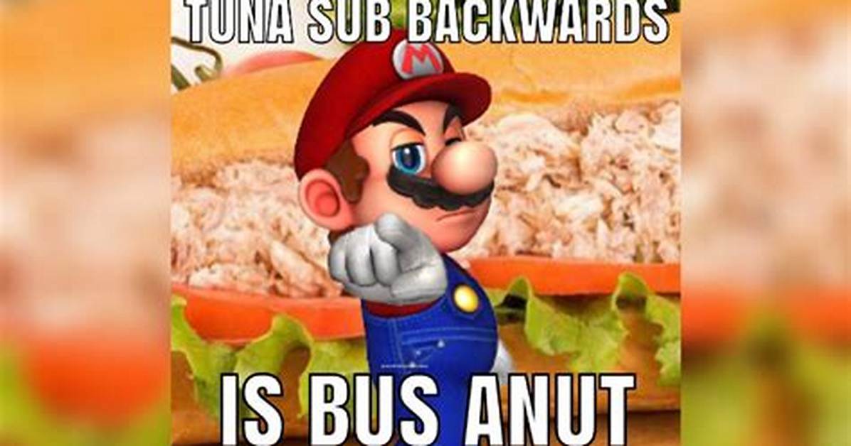 Inside the Viral Tuna Sub Backwards Meme Visual Templates Edits And