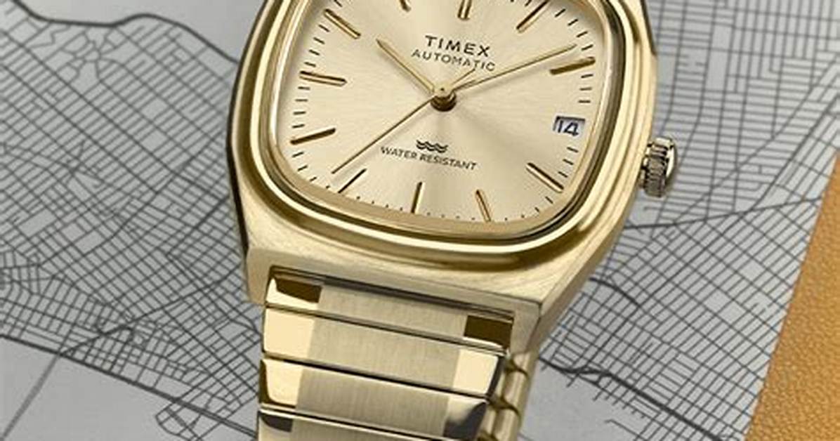 Inside Timex S Jewelry Expansion How Pictures on Gold Fits The