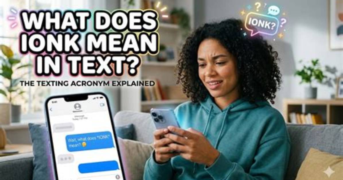 Ionk Meaning in Text Real Chat Examples on Snapchat And