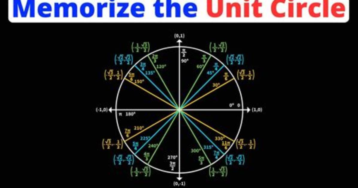 Is Memorizing the Unit Circle Necessary? Math Experts Weigh In