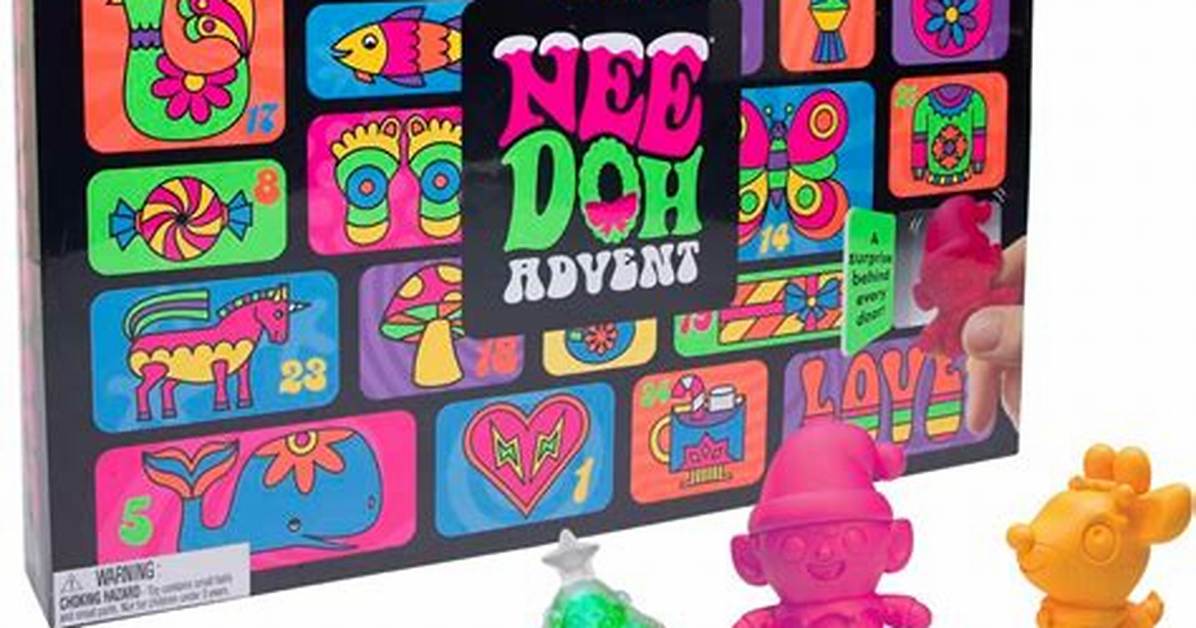 Is the Needoh Advent Calendar Real What Holiday Shoppers