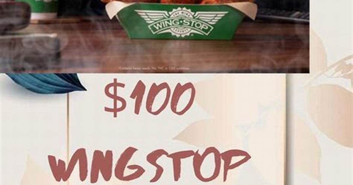 Is the Viral Wingstop Gift Card Giveaway Real Inside the 1