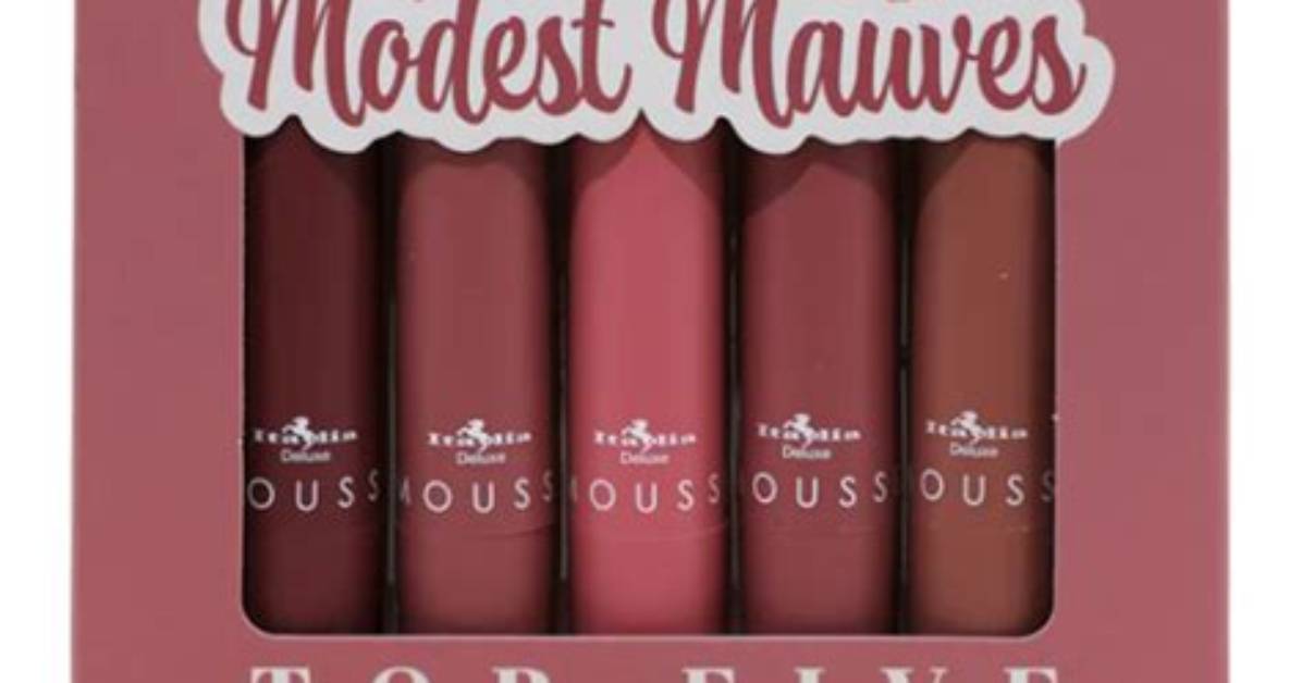 Italia Deluxe Top Five Mousse Matte Swatches Real Lips Across All
