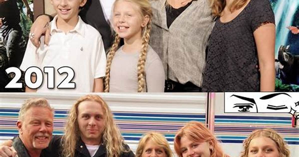 James Hetfield S Kids All Grown up Photos and Current Projects of Metallica S