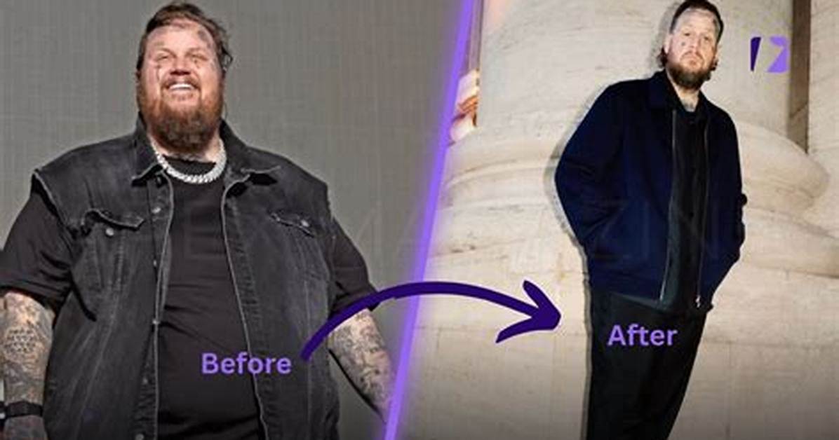 Jelly Roll Before and After Inside the Stunning Physical Transformation Shaking