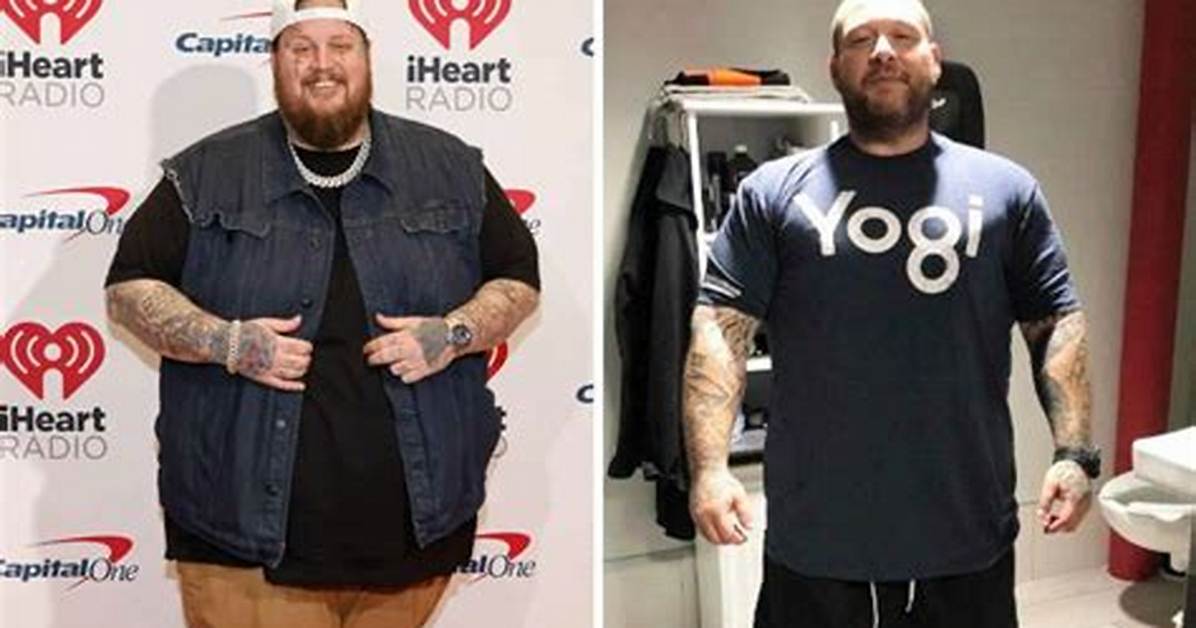 Jelly Roll S Shocking Physical Transformation Before and After Photos Documenting a 275 Pound Weight