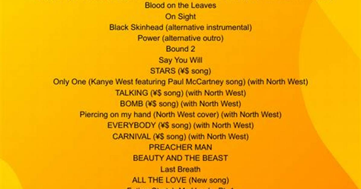 Kanye West 2026 Concert Tour Guide Dates Ticket Portals Presales And