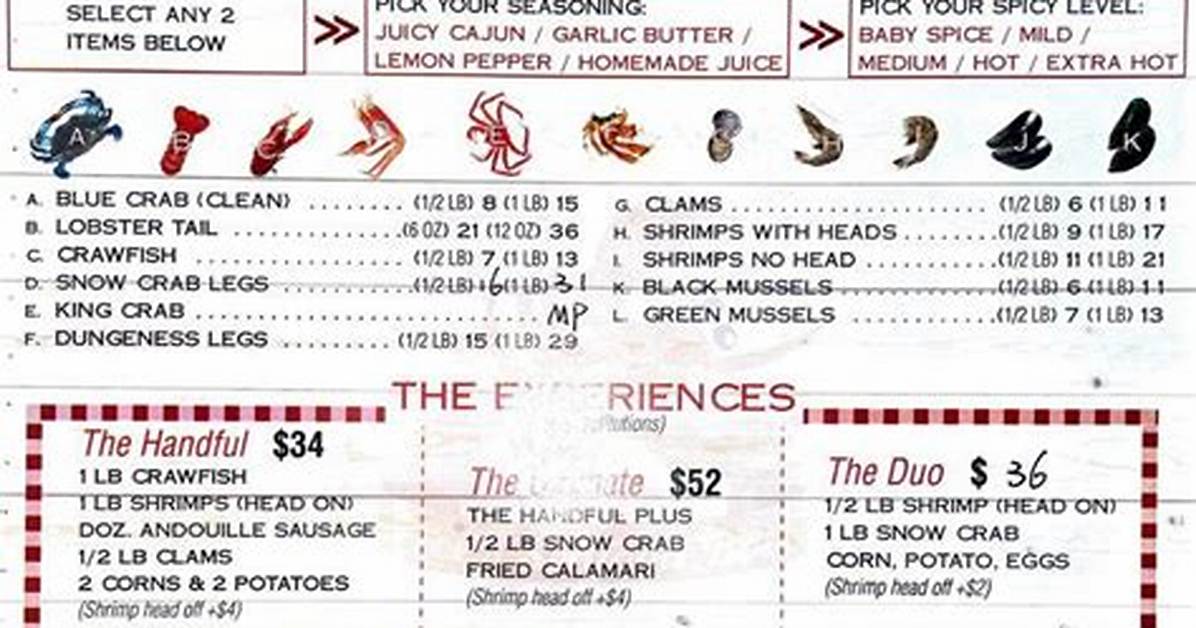 Lee S Seafood House Fact Check Menu Pricing Locations And