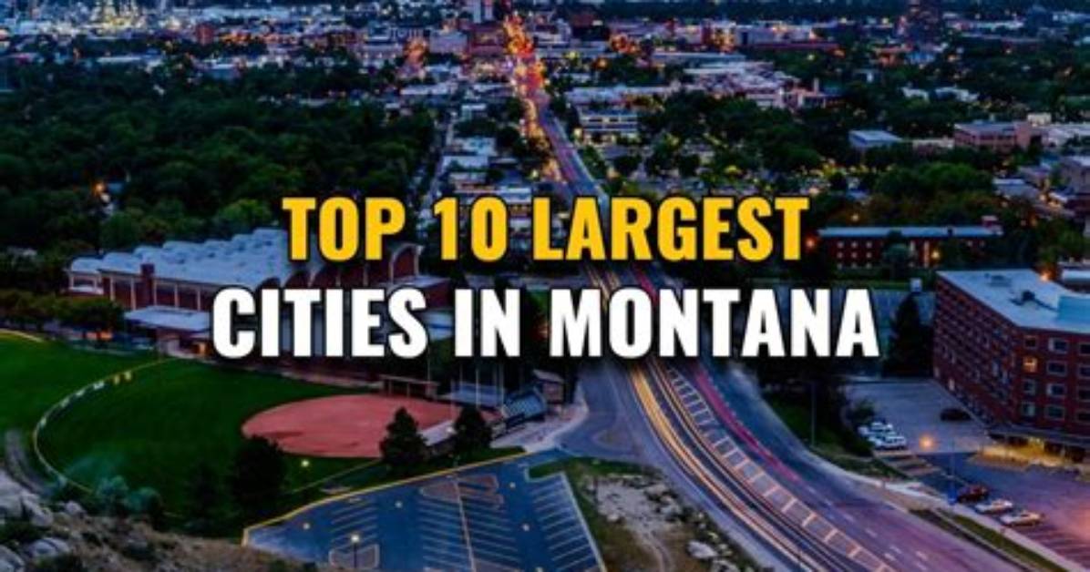 Montana S Biggest Cities Mapped Population Data Home Prices And