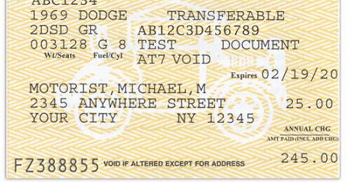 Ny Vehicle Registration Updates New Deadlines Enforcement Dates And