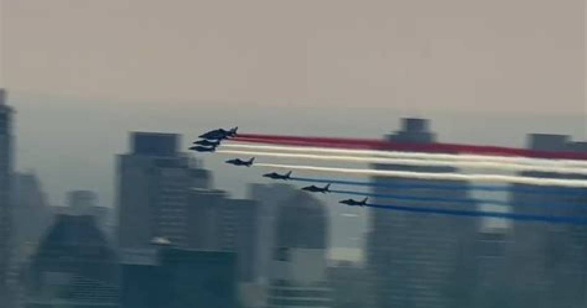 Nyc Military Flyover Timeline When and Where F a 18 Jets Are