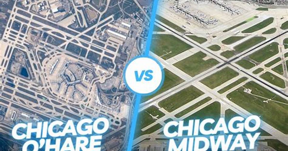 O Hare vs Midway Which Chicago Airport Actually Has