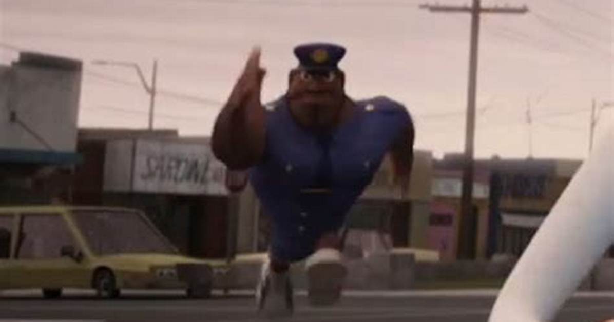 Officer Earl Running Meme Explained Scene Breakdown Original Clips And