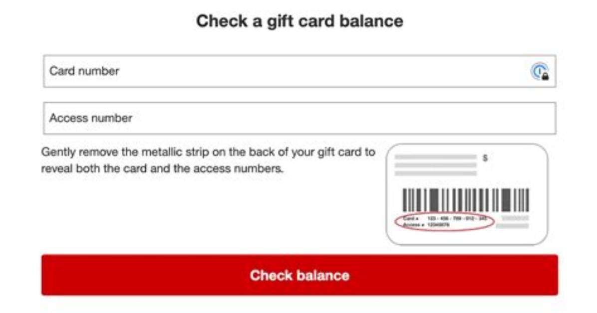 Official Target Gift Card Checker Exactly Where to Find Your Card Number And