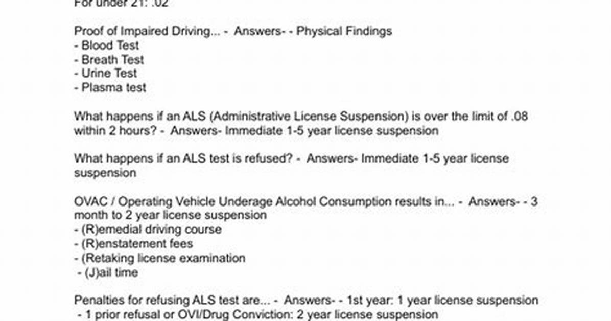 Ohio Bmv Temps Test Failure Trap the Tricky Sample Questions Most