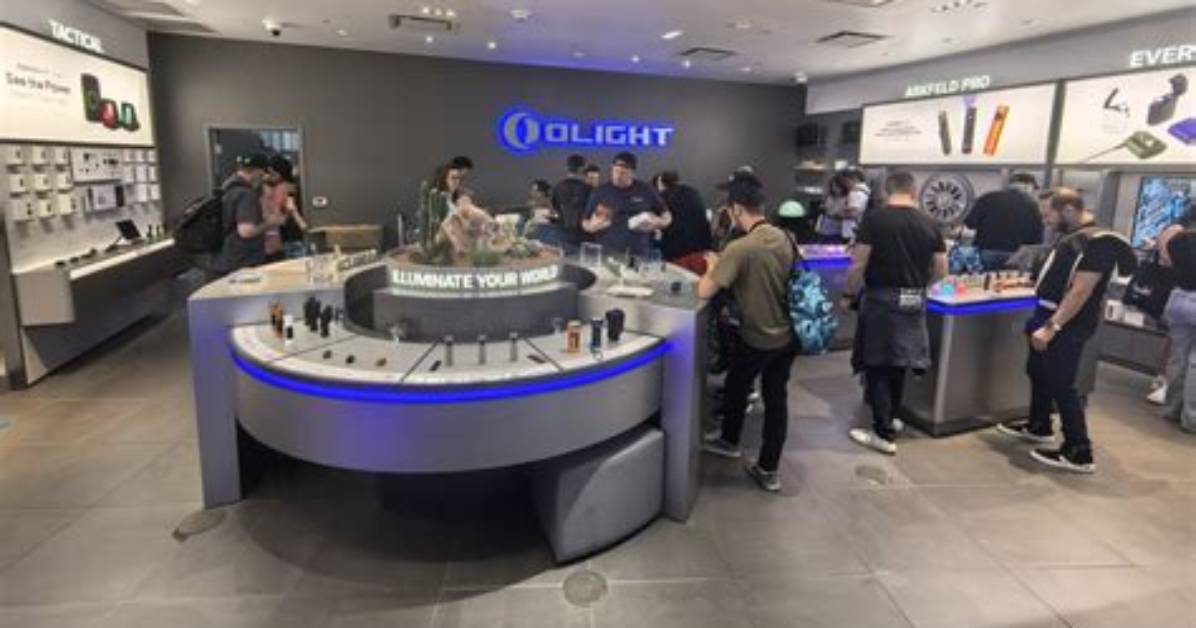 Olight Las Vegas Experience Store Complete Guide Location in Store Exclusives And
