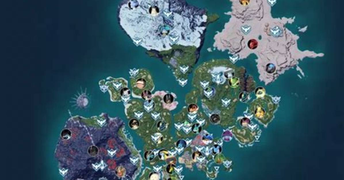 Palworld 1 0 Coralum Map Spawns Verified Node Locations And