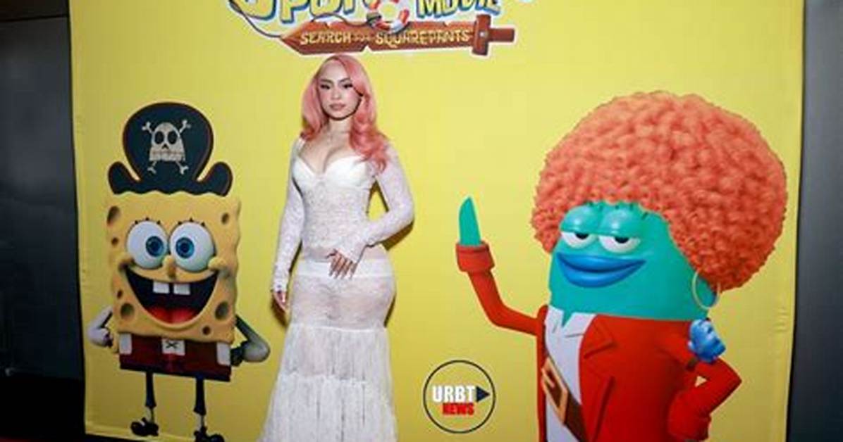 Photos of Ice Spice S Spongebob Premiere Outfit What the Rapper Actually Wore on The