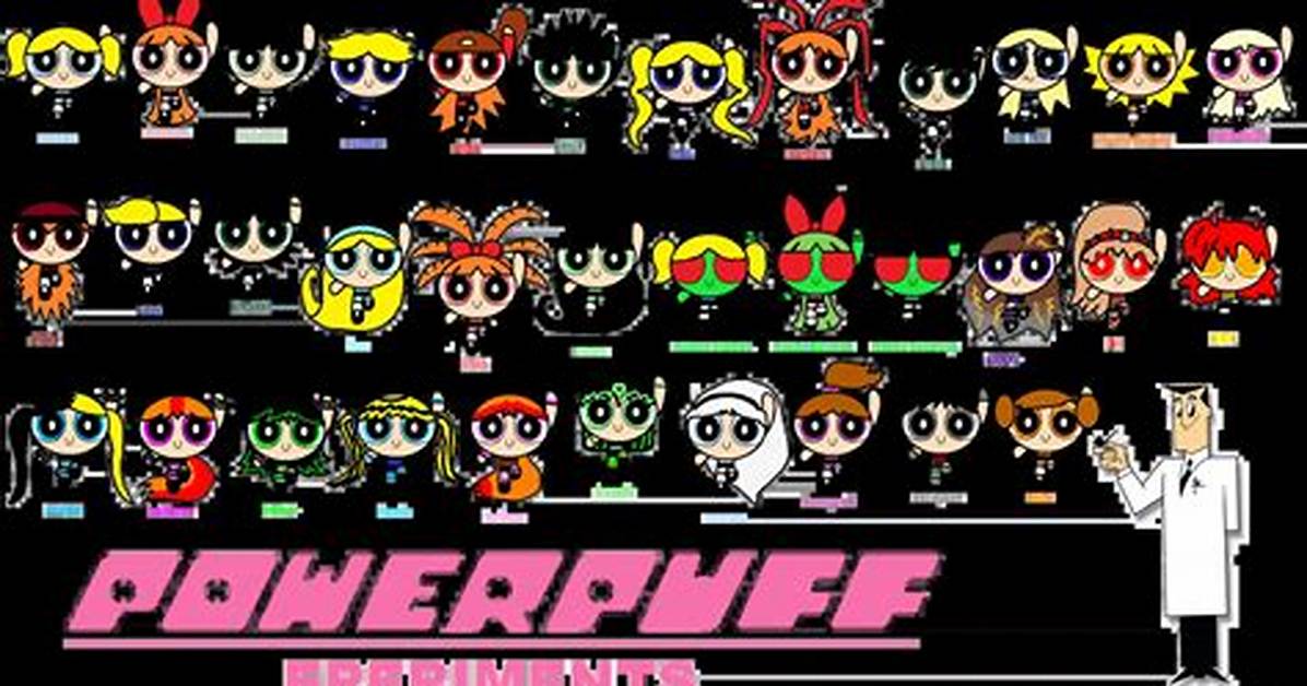 Powerpuff Girls Names Colors and Powers Complete Visual