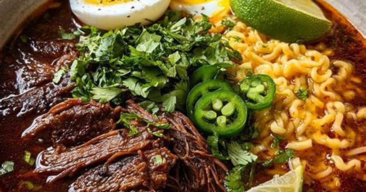 Quick Weeknight Birria Ramen Can 45 Minute Shortcuts Match 6 Hour Slow