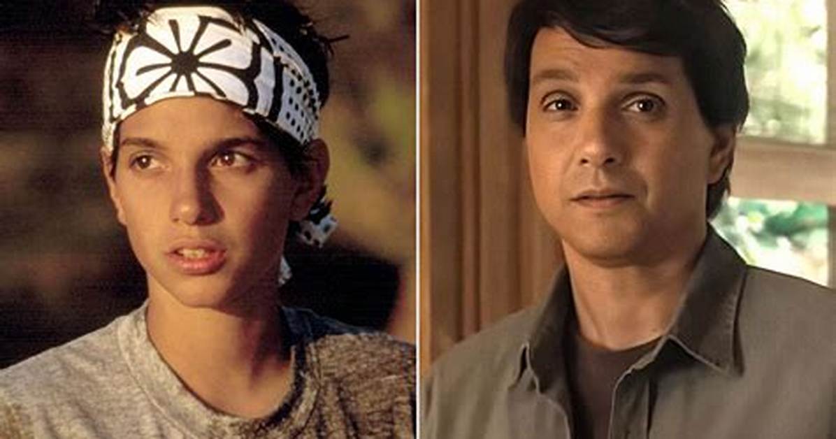 Ralph Macchio from the Karate Kid to Cobra Kai Aging Naturally Or
