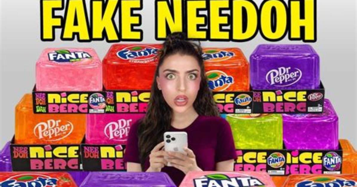 Real vs Fake Needoh Ice Cream Texture Test Filling Secrets And