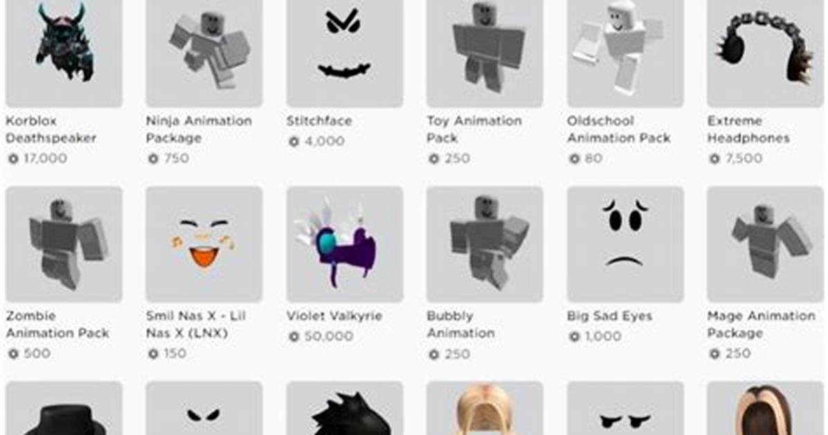 Roblox Marketplace Shifts the Evolution of Cheap Headless Ugc