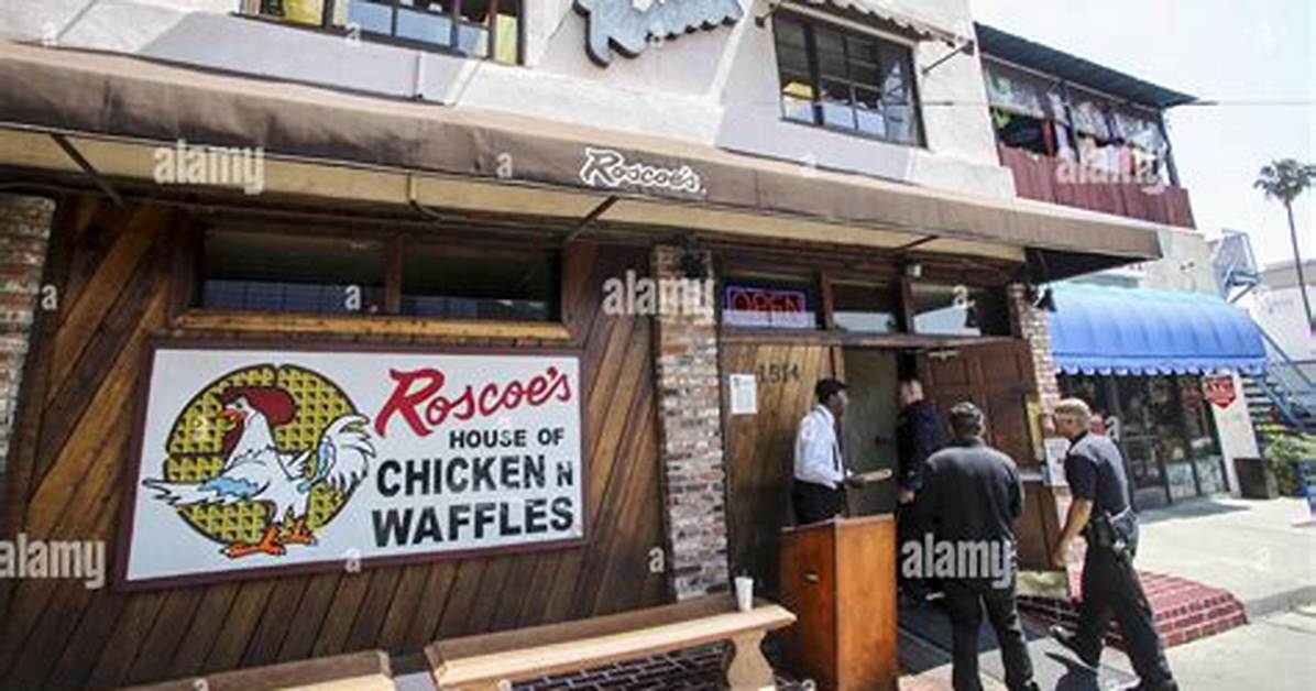 Roscoe S Chicken and Waffles in the News from Election Day Stunts to Ucla