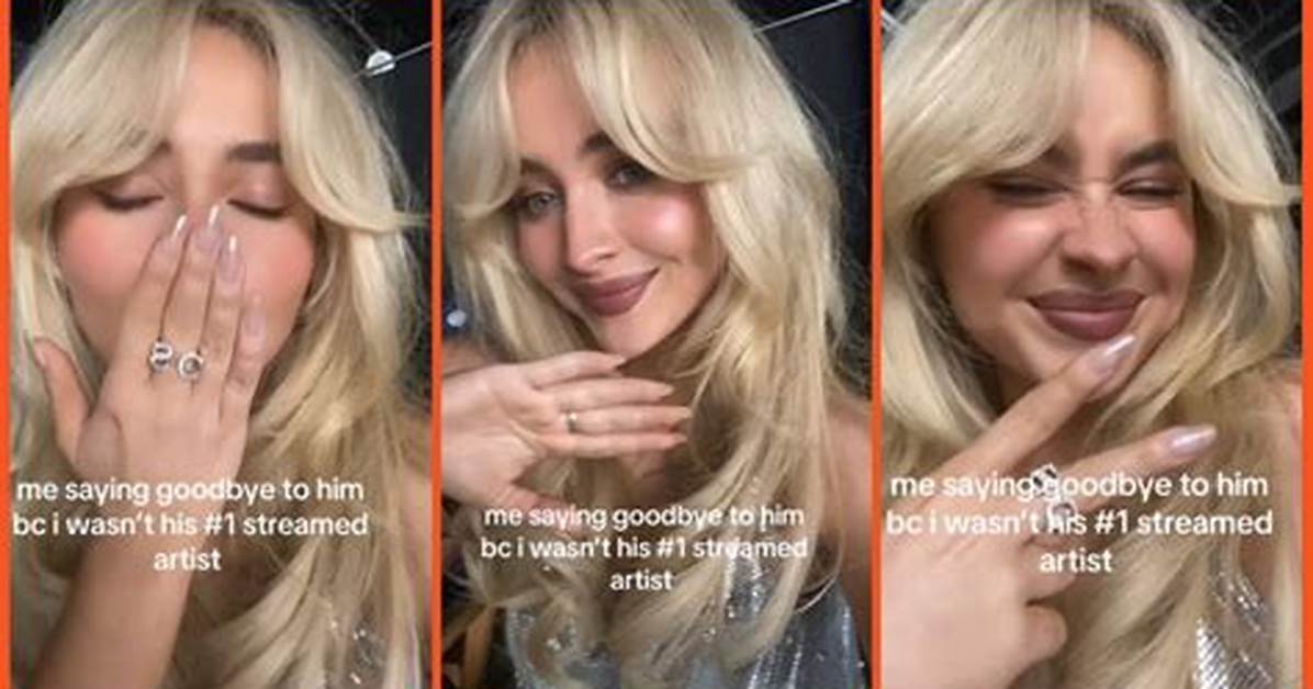 Sabrina Carpenter S Cryptic Tiktok Post the Real Meaning Behind Her Apparent Message To