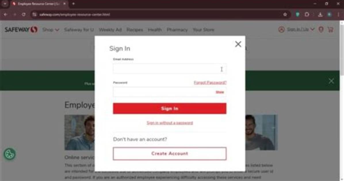 Safeway Employee Login Guide How to Check Schedules View Pay and Know Your