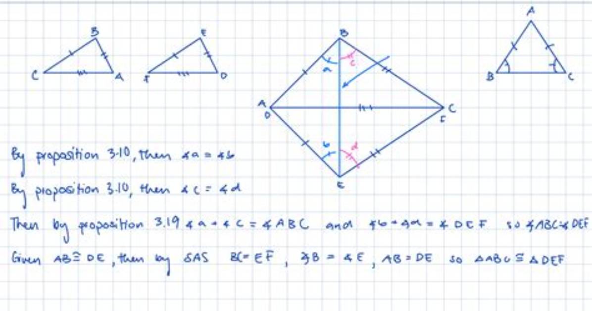 Side by Side Proof How Diagonal