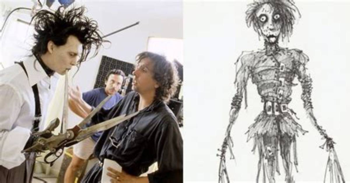 Side by Side Proof How Tim Burton S Signature Eyebrow Tropes Dominate Pop