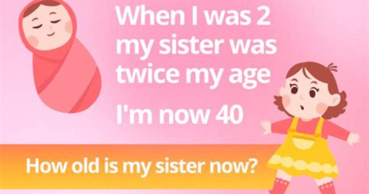 Sister Age Guide Solving the Riddle and Finding Ages in Top