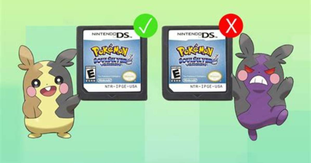 Spotting Fake Nintendo Ds Cartridges