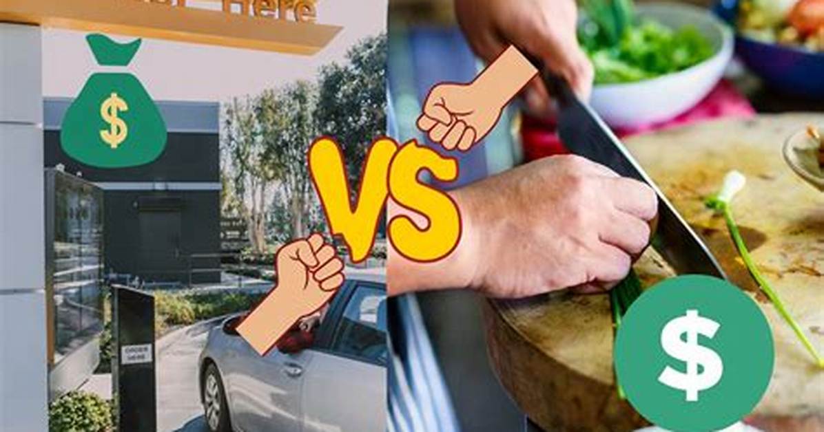 Takeout vs Solo Cooking Can Cooking Dinner for One Really Save You 300 A