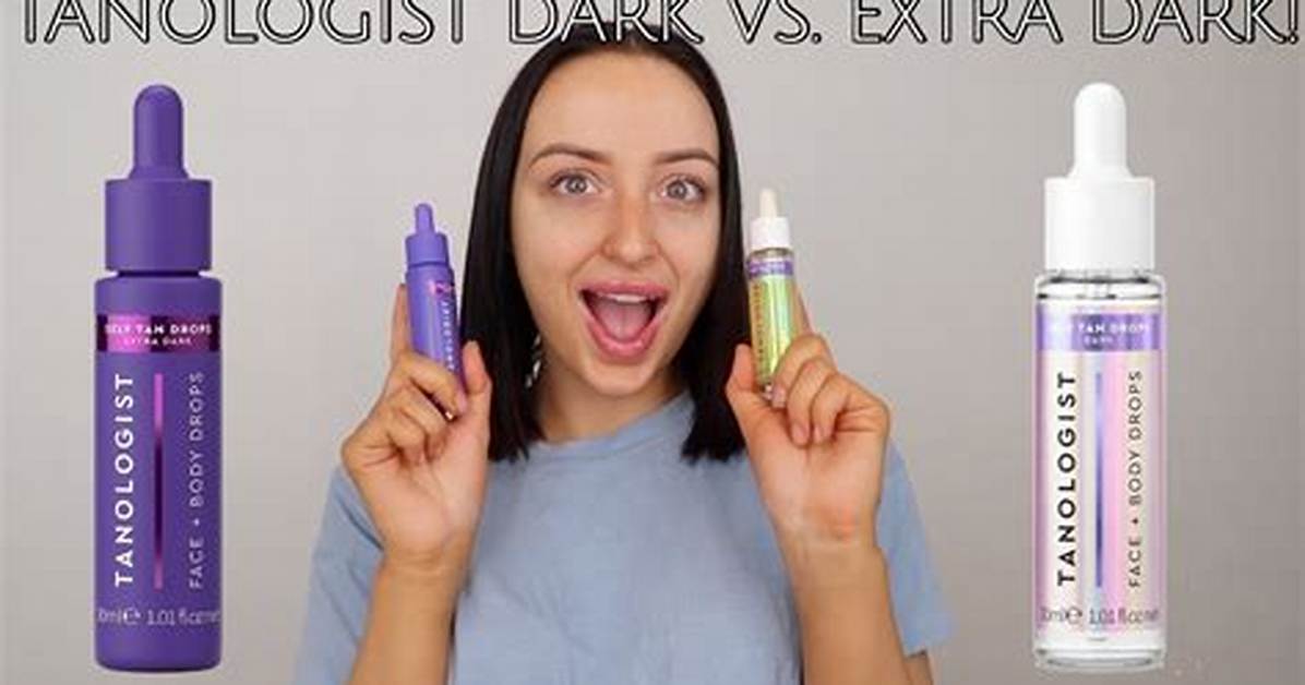 Tanologist Medium vs Dark The