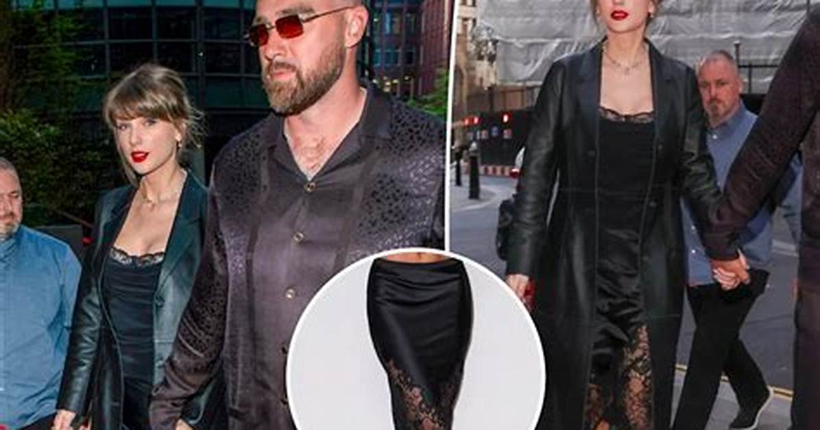 Taylor Swift S Black Lace Date Night Look Every Exact Outfit Detail