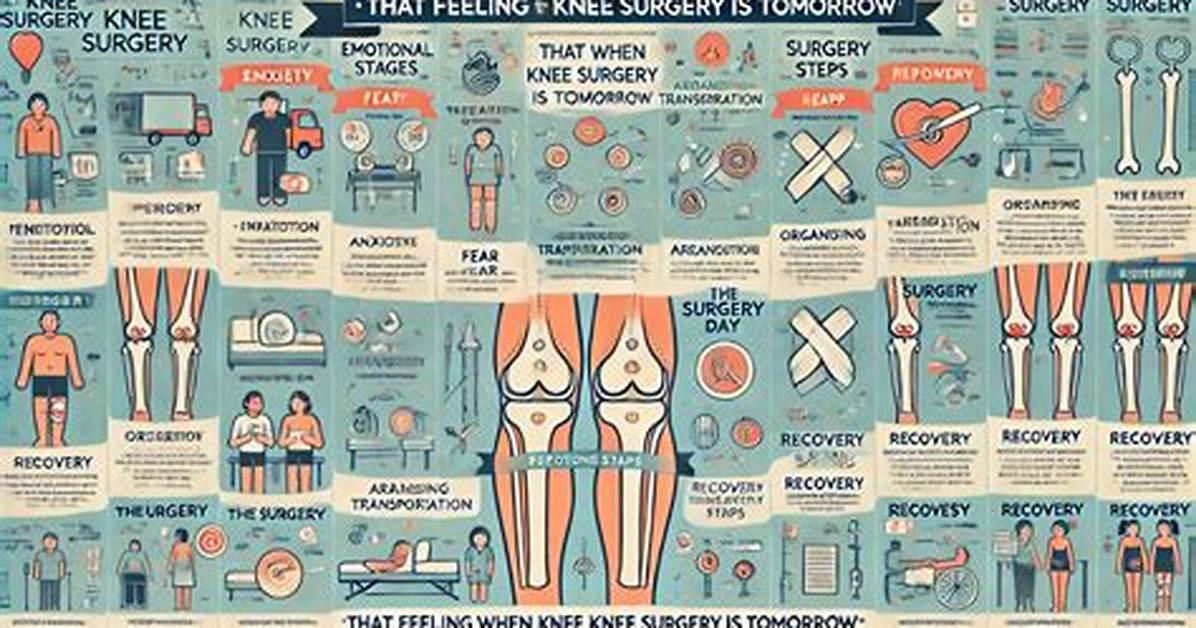 That Feeling When Knee Surgery Is Tomorrow the Visual Evolution of The