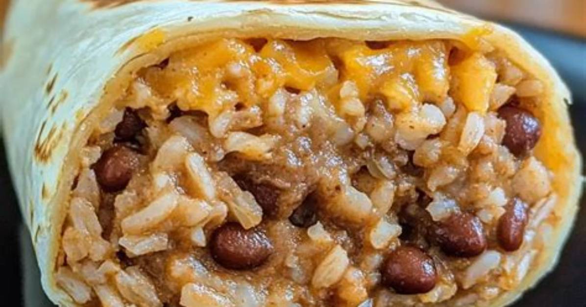 The Cheesy Bean and Rice Burrito Copycat Recreating the Drive Thru Classic At