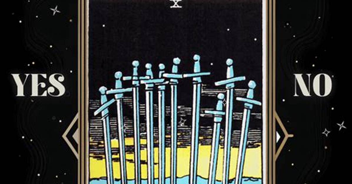 The Complete 10 of Swords Meaning Upright Reversed Love And