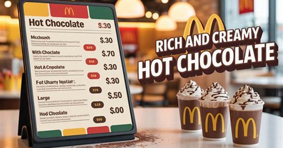 The Complete Mcdonald S Hot Chocolate Guide Sizes Prices And