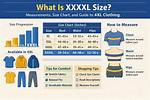 The Complete Xxxxl Sizing Guide: Accurate Measurements, Charts, and Top Brands