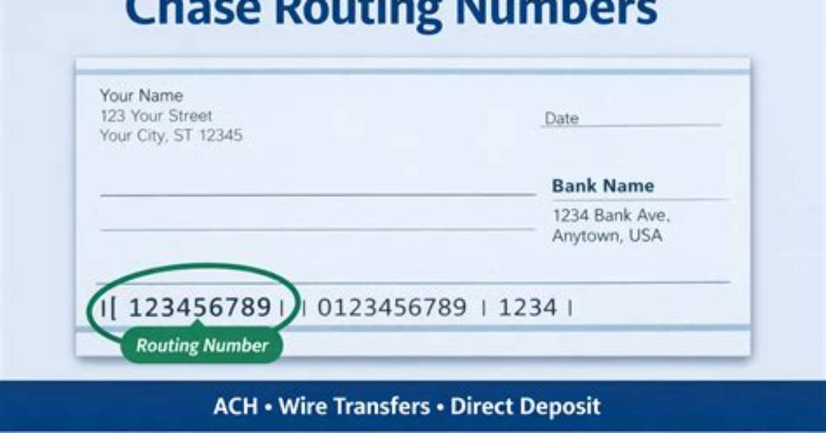 The Costly Mistake Behind Chase Routing Numbers Why One Wrong Digit Freezes