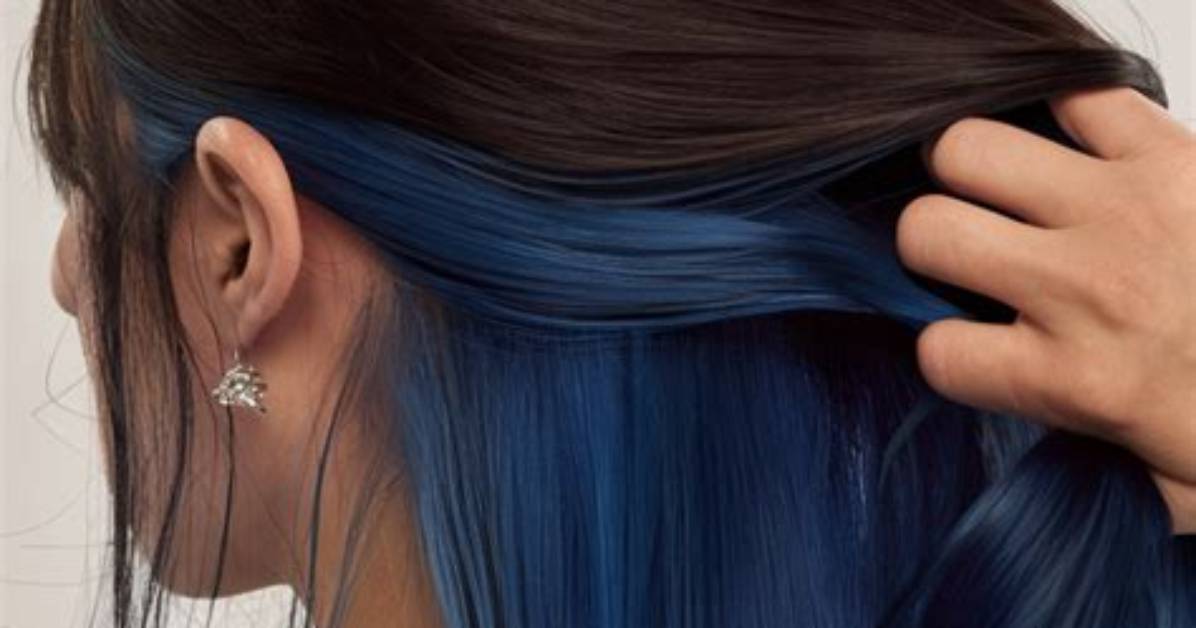 The Hidden Color Craze Why Peekaboo Blue Hair Is Taking Over